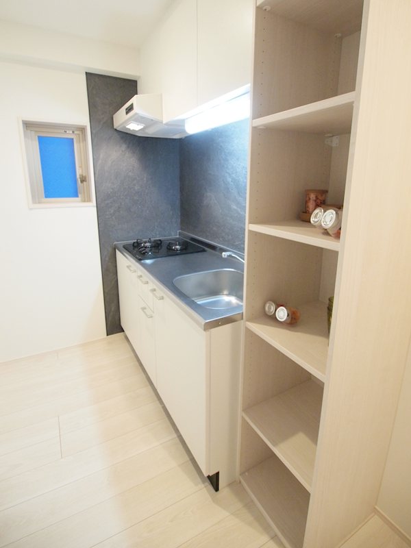 キッチン　２口コンロ設置