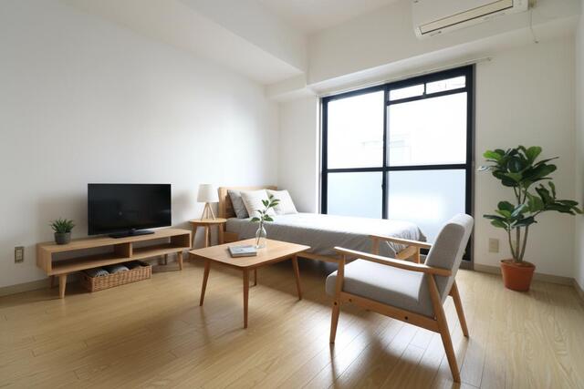 居室・リビング　ＣＧ合成写真の為、家具、家電無し