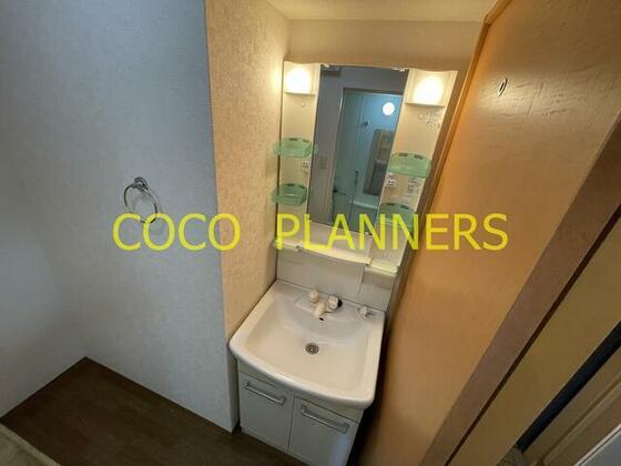 洗面設備　※別号室の写真です。現況優先となります。