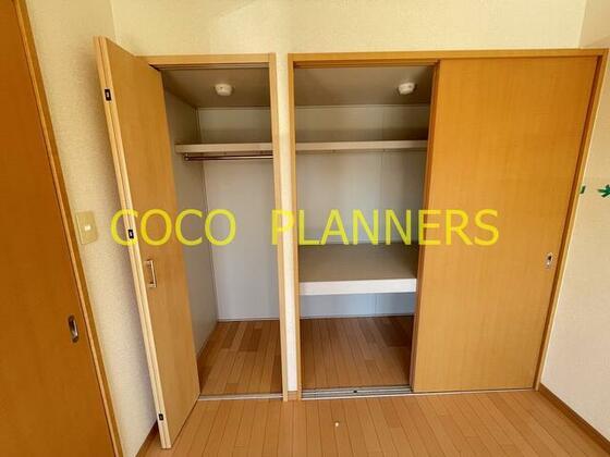 収納　※別号室の写真です。現況優先となります。