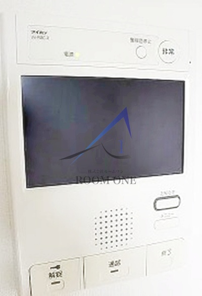 セキュリティ　モニター付きインターホンです。