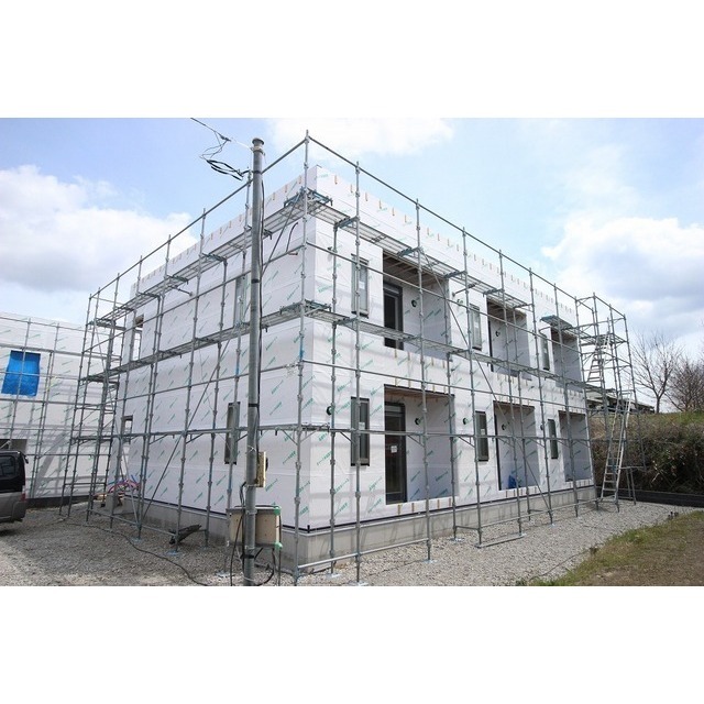 建物外観　建築中