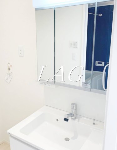 洗面設備　洗面台です。