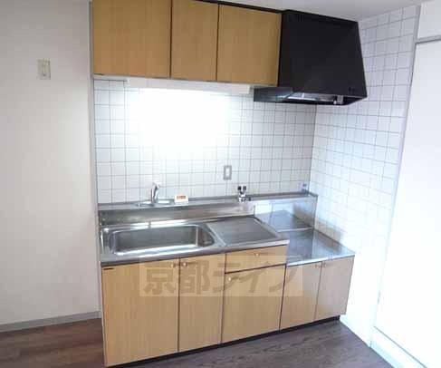 キッチン　２口ガスコンロ設置可です