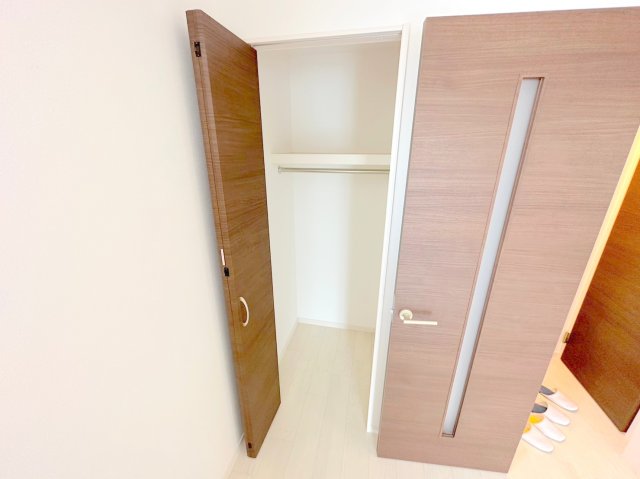 収納　しっかり収納スペースも確保。使いやすいお部屋です。