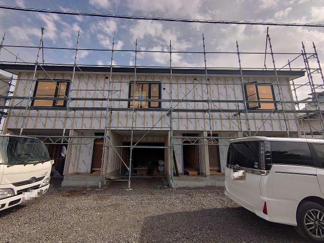 建物外観　建築中