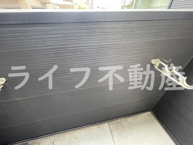 バルコニー　広々としたバルコニーです