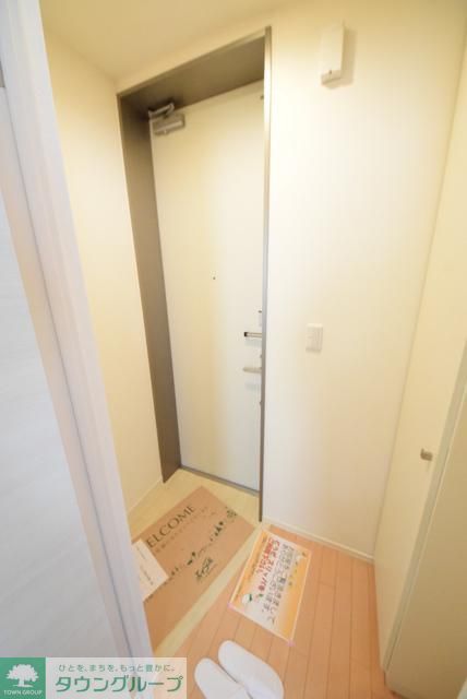 玄関　シューズボックス付き。