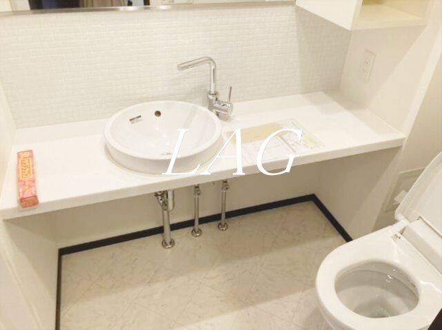 洗面設備　洗面台です。