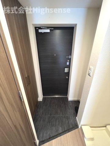 玄関　収納もある玄関です