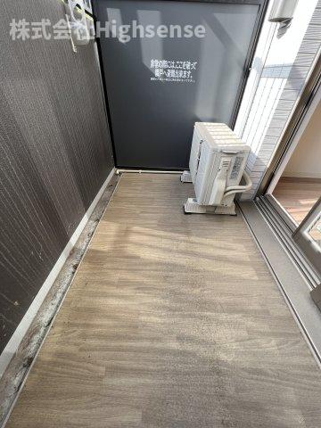 バルコニー　陽当たり良好なバルコニーです
