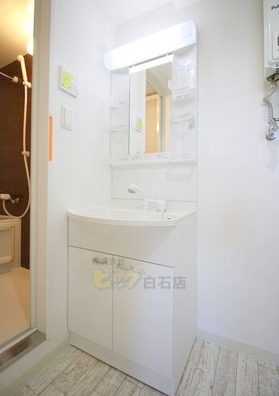 洗面設備　シャンプードレッサー完備しています♪