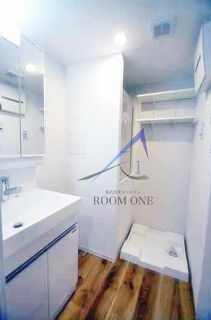 洗面設備　洗面台です。