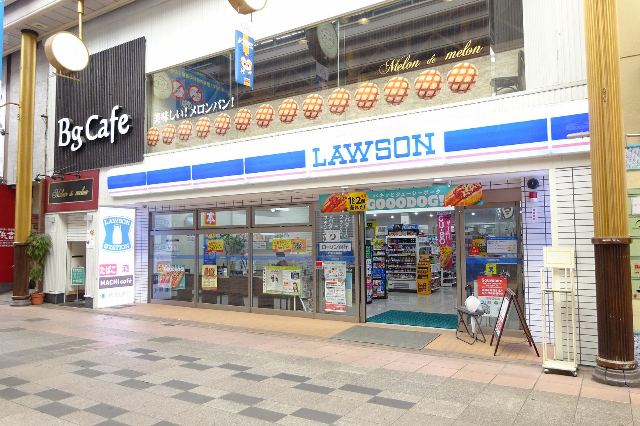 コンビニ　ローソン長崎浜町店（コンビニ）まで190m