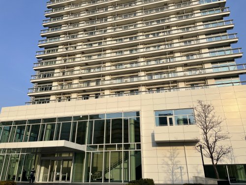 コンビニ　ファミリーマート 晴海二丁目/S店（コンビニ）まで18m