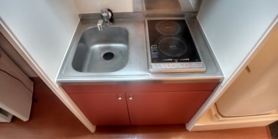キッチン　設備・使用は号室により異なる為、現況を優先致します。