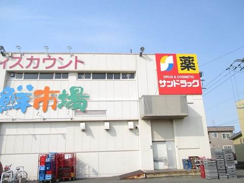 ドラックストア　サンドラッグ 新琴似店（ドラッグストア）まで390m