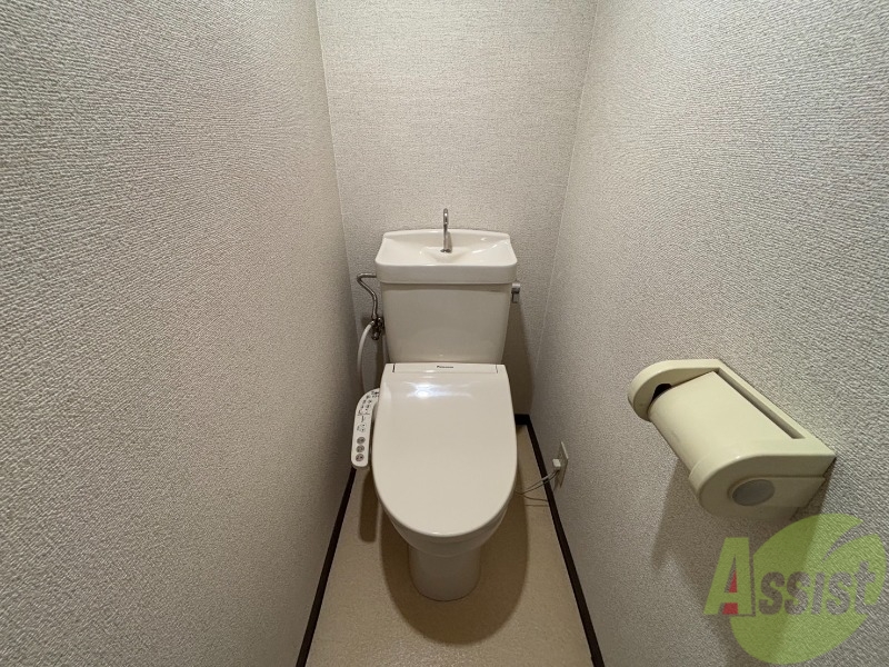 トイレ　トイレはウォシュレット付きなので快適です♪