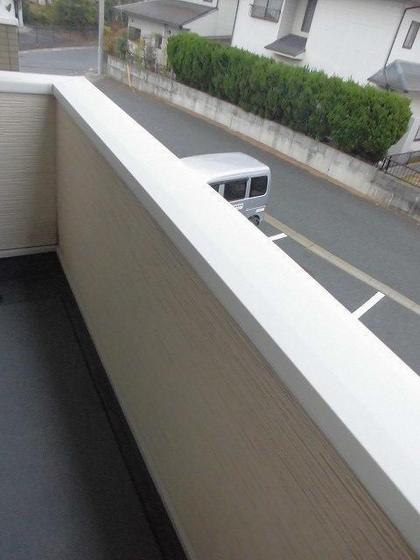 バルコニー　※別号室の写真です。