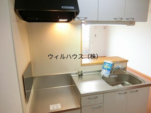 キッチン　ガスコンロ設置可！