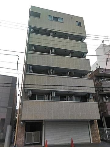 建物外観　外観タイル張りです