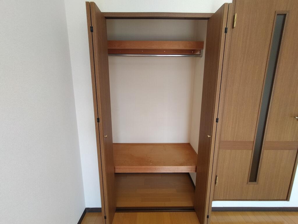 収納　※同建物の別のお部屋の写真です。