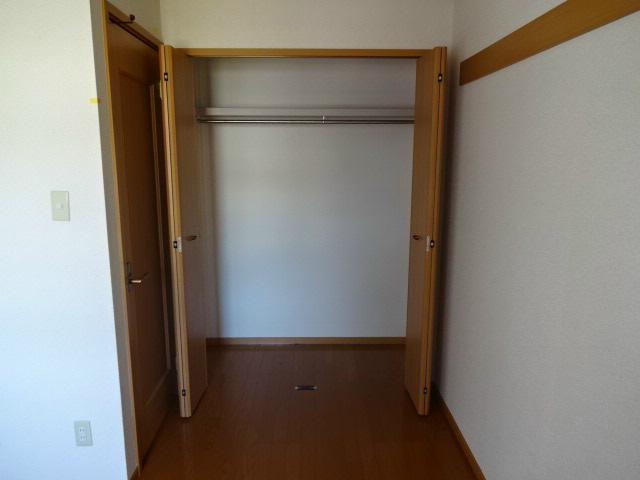 収納　寝室に収納あり！