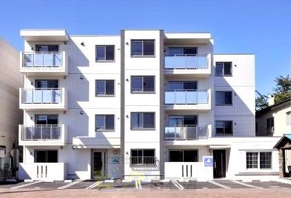 建物外観　人気のオール電化マンションです♪