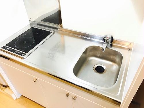 キッチン　キッチン下収納も広いです！