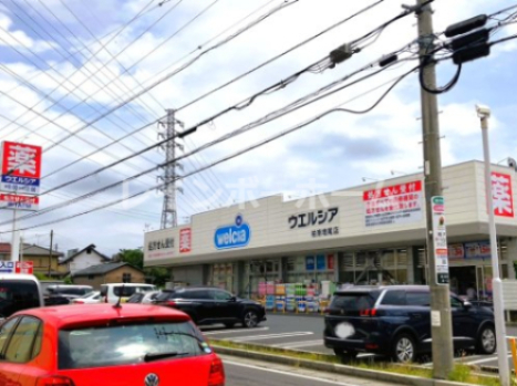 ドラックストア　ウエルシア柏南増尾店（ドラッグストア）まで584m