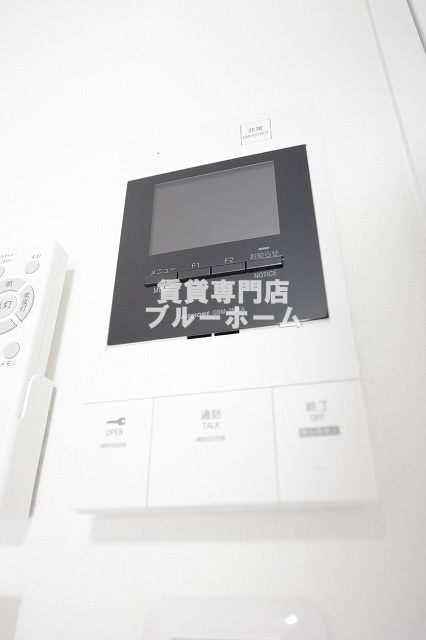 セキュリティ　TVモニター付きインターフォン！
