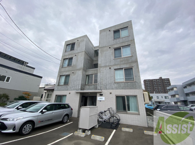 建物外観　札幌市東区北三十条東「アミティエ」