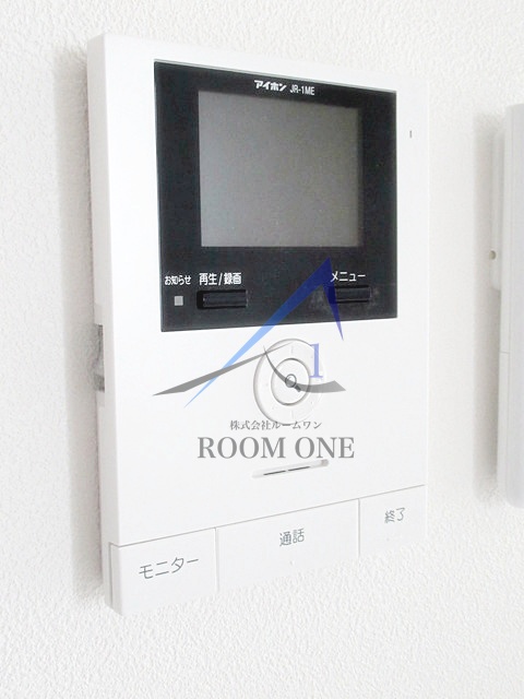 セキュリティ　モニター付インターホンです。