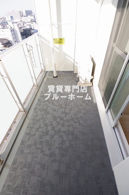 バルコニー　広いバルコニーです！
