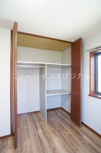 収納　奥行きのある収納スペースで荷物もたくさん入ります！