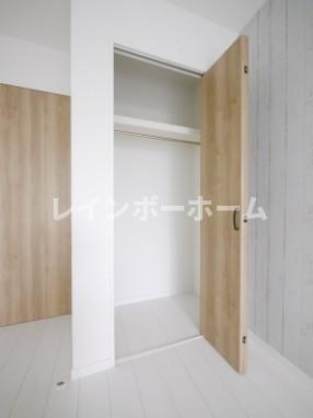 収納　十分な収納スペースがあります