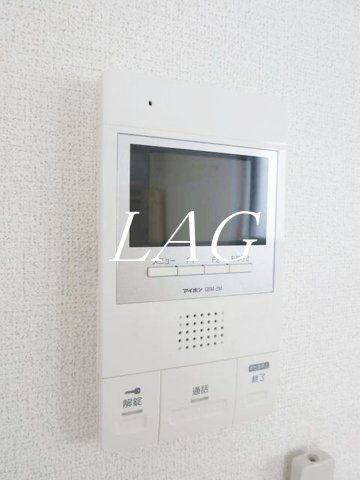 セキュリティ　モニター付きインターフォンです。