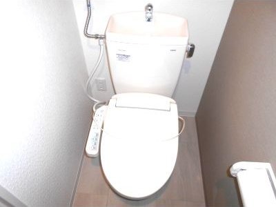 トイレ　とても落ち着きのある内装で統一しています。