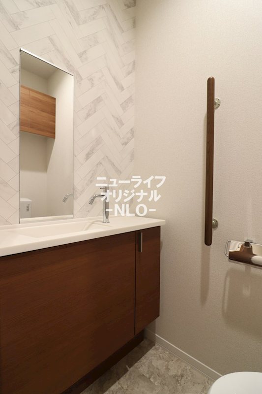 その他設備　トイレ内に手洗いシンクが設置されています。