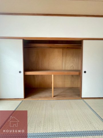 収納　たっぷりとした収納スペースです
