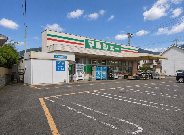 スーパー　マルシェー佐方店（スーパー）まで377m