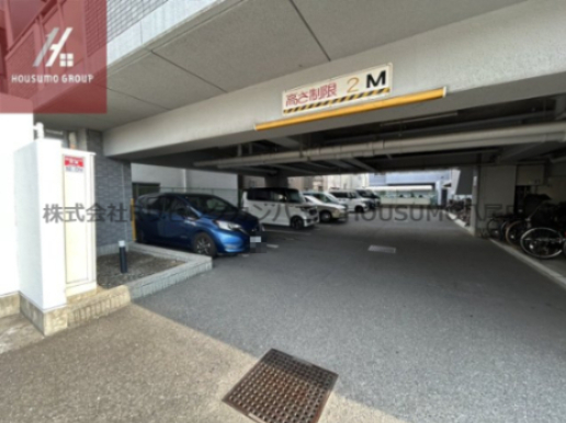 駐車場　車をお持ちの方に嬉しい駐車場付きの物件です
