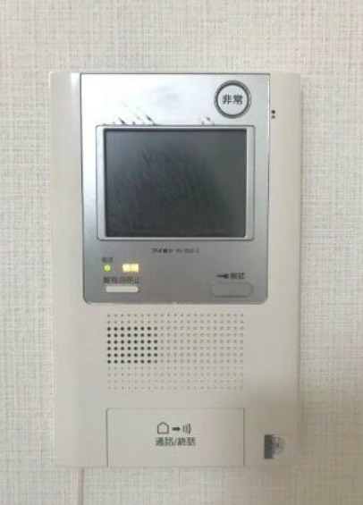 セキュリティ　モニター付きインターホン