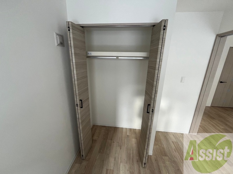 収納　収納もバッチリあるのでお部屋が片付きますよ！