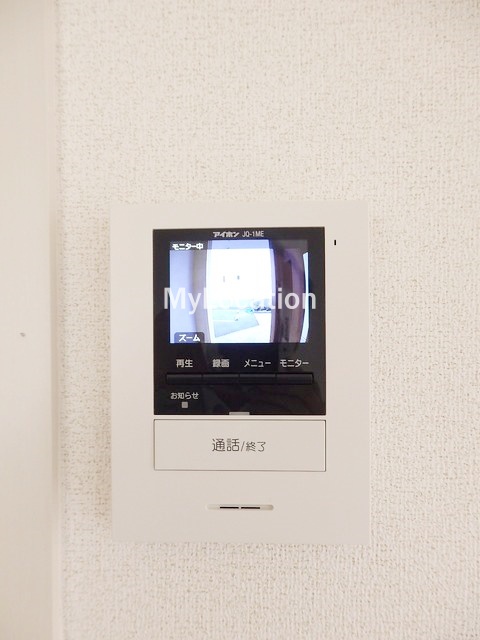 セキュリティ　☆モニター付きインターホンです☆