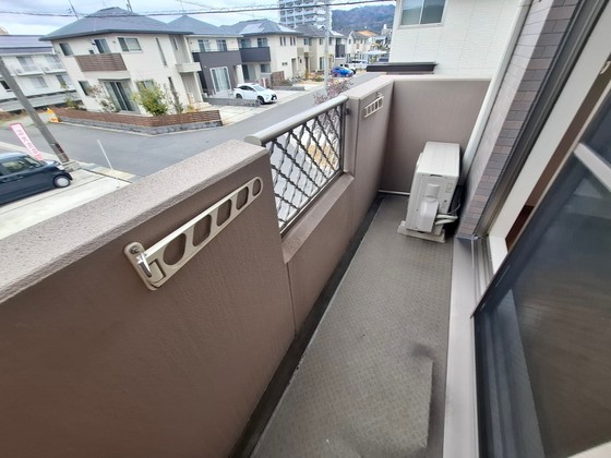 バルコニー　※別部屋の写真です