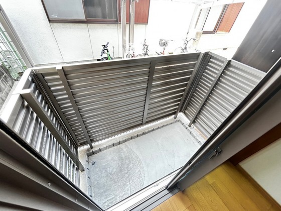 バルコニー　※別部屋の写真です
