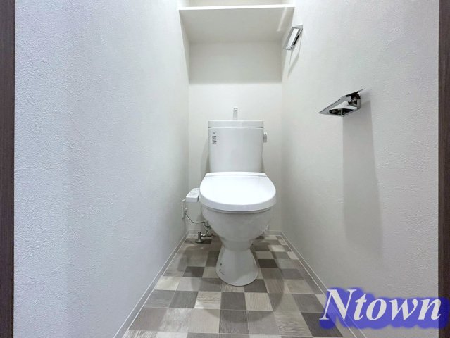 トイレ　ゆったりとした空間のトイレです