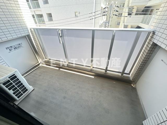 バルコニー　落ち着いた時間を過ごせるバルコニーです