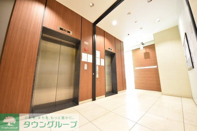 その他共有部分　エレベーターは全部で３基あります